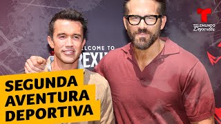 Ryan Reynolds y Rob McElhenney serán dueños del Necaxa de México | Telemundo Deportes