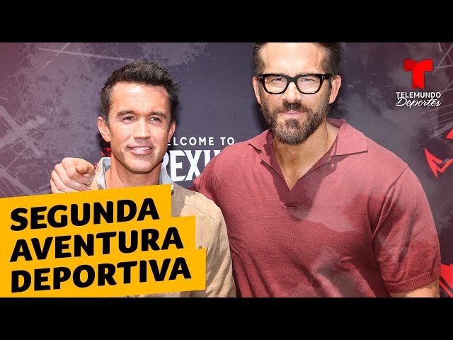 Ryan Reynolds y Rob McElhenney serán dueños del Necaxa de México | Telemundo Deportes class=