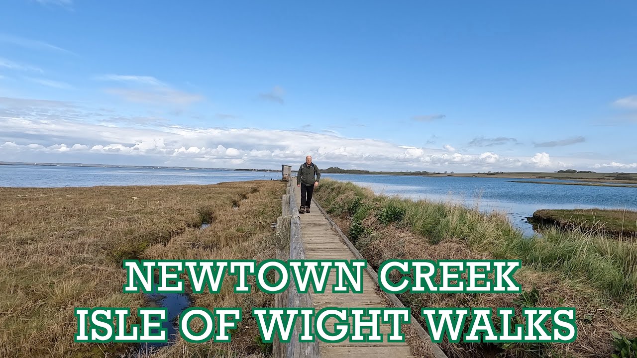 Ньютаун-Крик | Прогулки по острову Уайт | Прогулочный клуб Cool Dudes