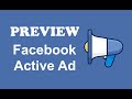 How to Preview Your Active Facebook Ad
