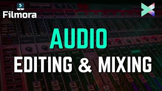Audio Editing /  Mixture | how to edit audio in filmora in hindi screenshot 3
