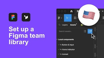 How to: Set up a TEAM LIBRARY 📚 in FIGMA