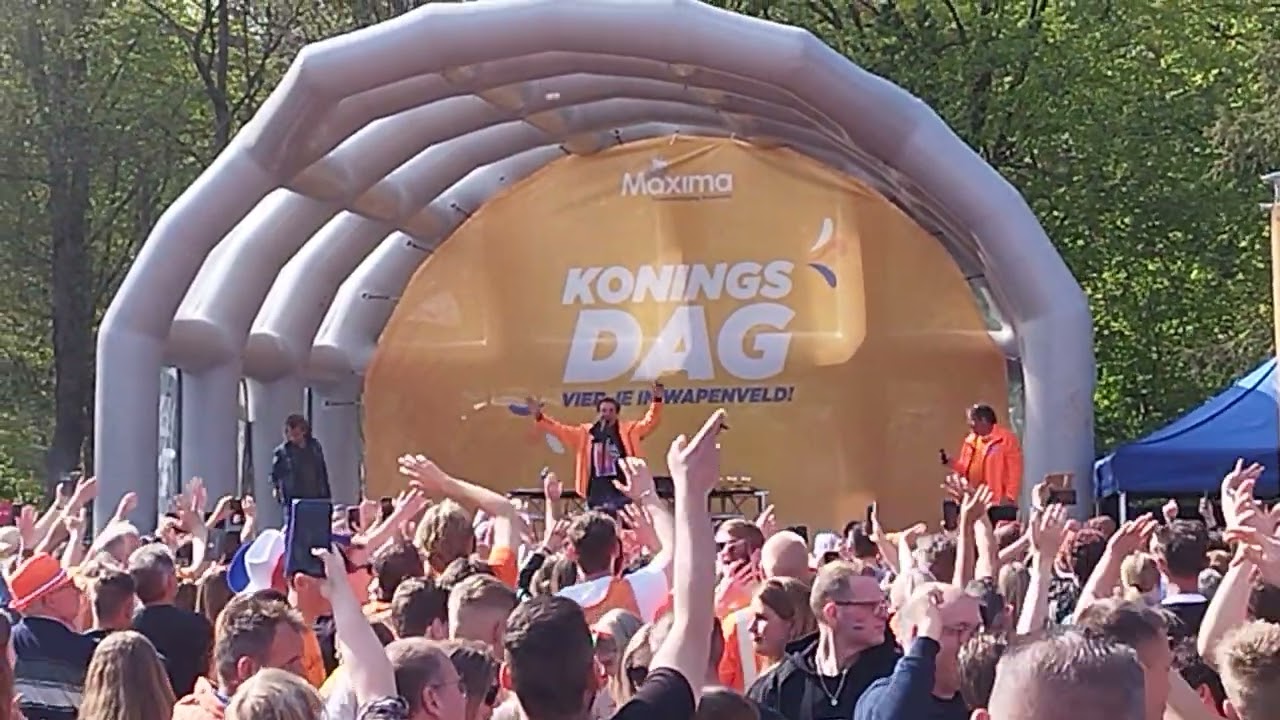 Koningsdag 2025 in Wapenveld Gerard Joling - maak me gek