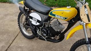 My 1974 Suzuki TM125