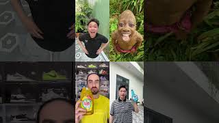 Adu suara bareng Tantangan mukbang permen jeli beruang raksasa dan aksi unik transformasi mandi 🧸🤤