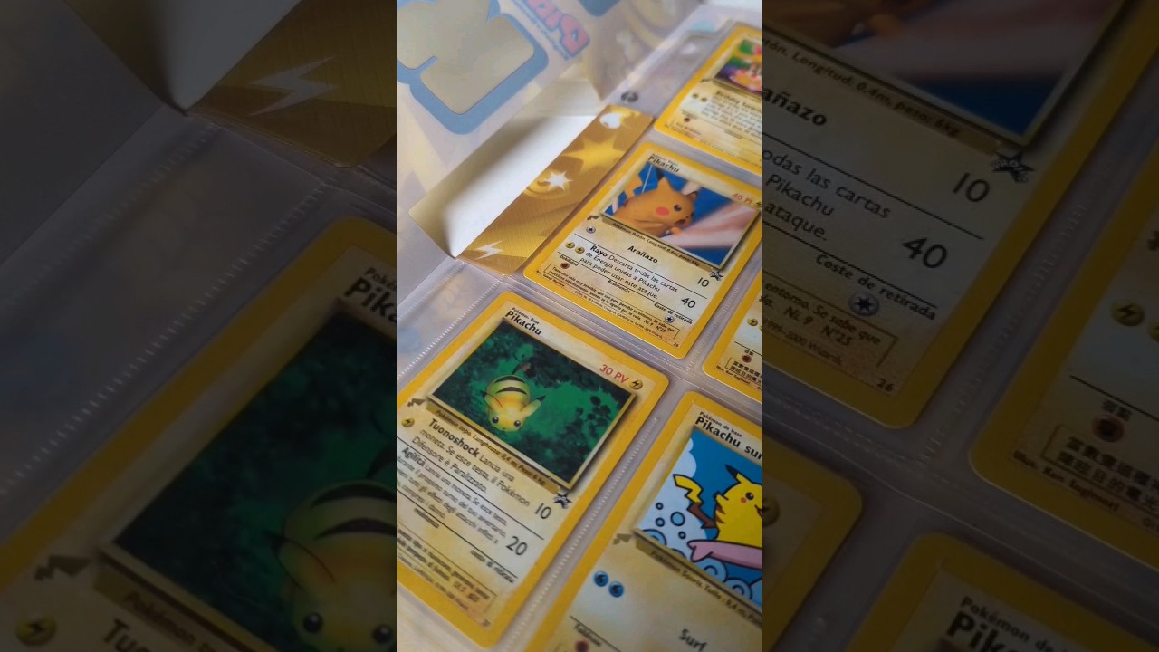 This Pikachu World Collection from 2000 is one my favourite things
