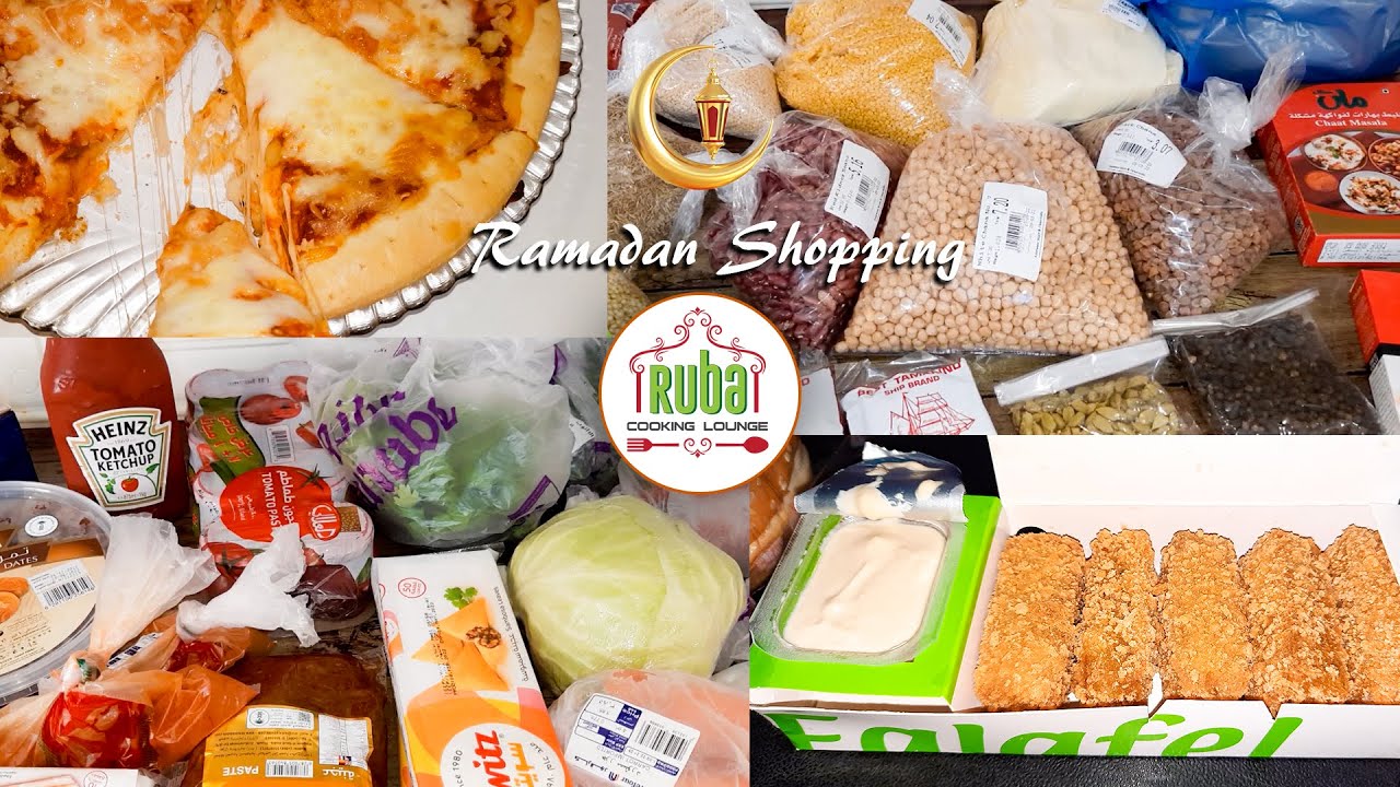 Ramadan Shopping Vlog by Ruba Cooking Lounge | Life in Saudi Arabia | Ramadan Grocery 2022