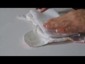 Как сложить тканевый или марлевый подгузник
