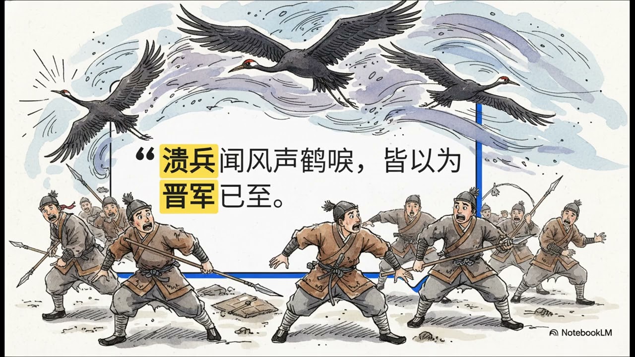 成語史：風聲鶴唳#风声鹤唳#ai #aivideo #aiart #aiartist - YouTube