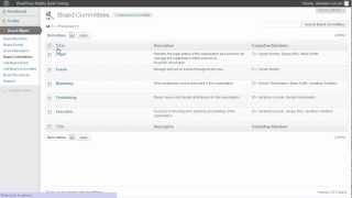 Nonprofit Board Management: How to Create a Committee and Add Committee Members