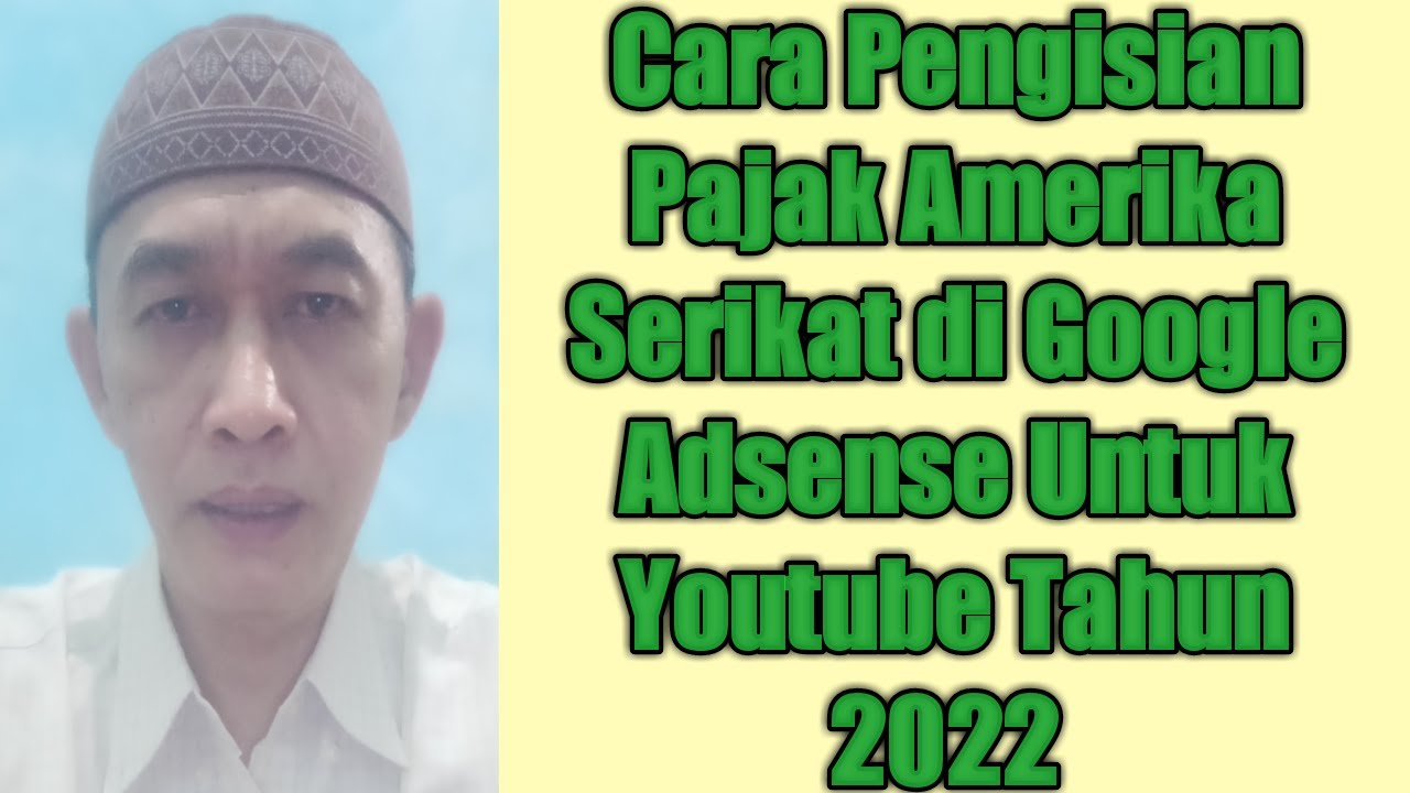 cara daftar pajak google adsense 