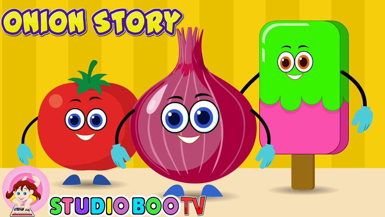Bedtime Stories for Kids: Watch Onion Story in English | Studio Boo Tv ...