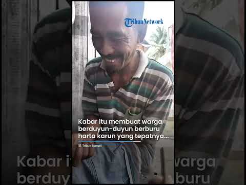 VIRAL Penemuan Emas Batangan Gambar Soekarno di OKI, Pemerintah Bakal Ambil Alih dari Penemu