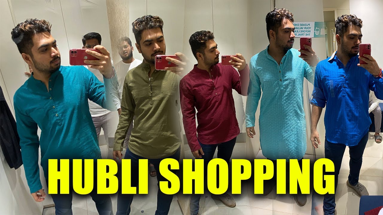 Hubli Shopping Traditional Wear Urban Oasis Hubli Gokul Road Kannada Vlog TheGeekIndia