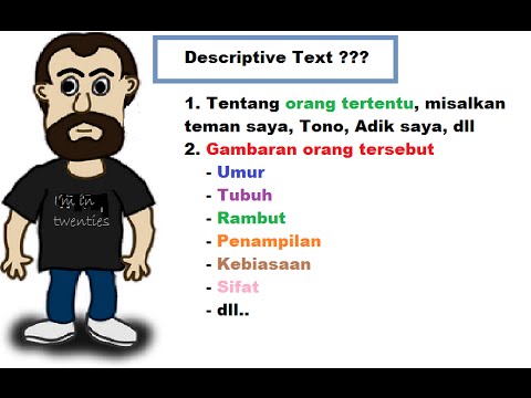 Contoh Descriptive Text Sangat Singkat Lengkap dengan 