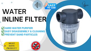 WATER FILTER - Industrial RO Plants, Household Water System | Washable & Removable Mesh | Purifier