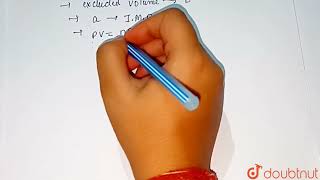 Член, который учитывает силы притяжения, присутствующие в реальном газе в уравнении Ван-дер-Вааля... screenshot 5