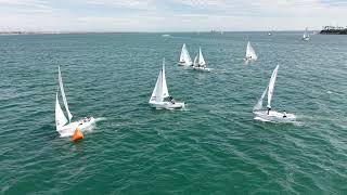 2026 Cal 20 Class Champs   Day 2   Race 5   Gold leeward gate