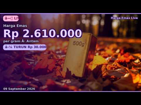 Harga Emas Turun Lagi