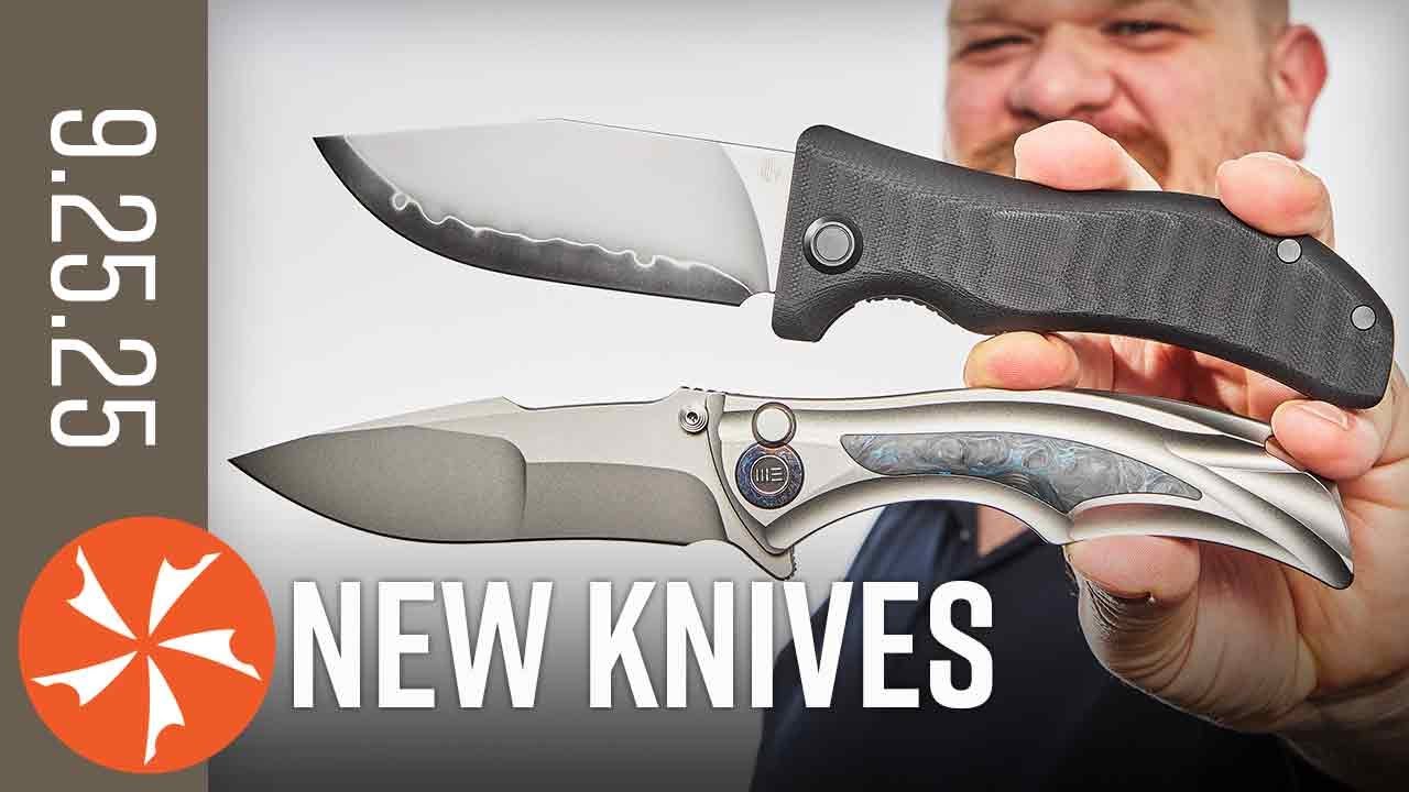 Вот это говядина! — Новые ножи 25 сентября 2025 г. в KnifeCenter