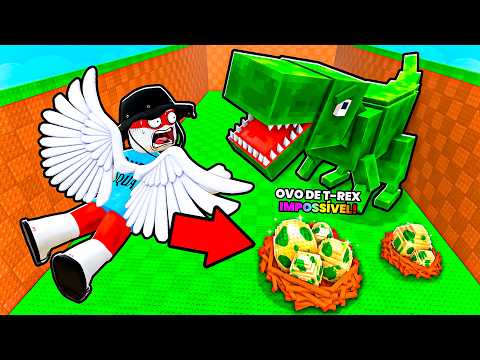 FINGI SER NOOB COM OVO DIVINO VOANDO PARA ROUBAR OVOS NO ROBLOX