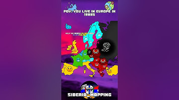 you live in #europe in 1980s #geographythroughmaps #history #mapping #map #mapper #geography