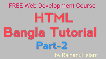 HTML Bangla Tutorial by Grow Online | part-2 | what is html5 code | web Design & Development Course