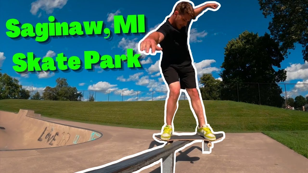 Saginaw Skate Park Tour! YouTube