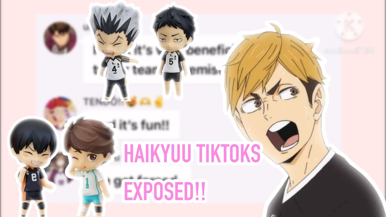 Haikyuu Tiktoks EXPOSED!! / Angst / Ships - Sakuatsu , Iwaoi , Kuroken, Ushiten / Haikyuu reacts