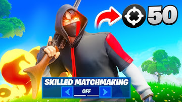 I disabled Skill Based Matchmaking and this happened...