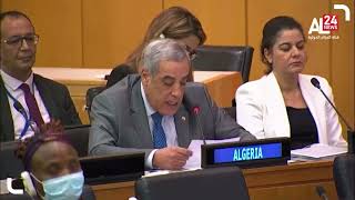 المندوب الدائم للجزائر لدى الأمم المتحدة بنيويورك السفير نذير العرباوي  يرد على مزاعم نظام المغرب