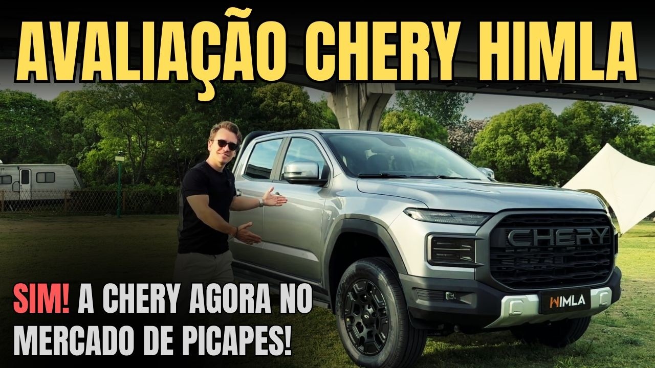 Avaliação Nova CAOA CHERY Himla. Picape Confirmada Para o Brasil!
