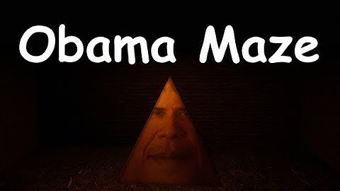 Gameplay ➜ Obama Maze (Grade 3/10) ✅1080p-60FPS✅