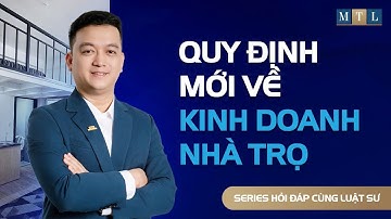 Kinh Doanh Nhà Trọ 2024 Phải Đặc Biệt Lưu Ý?