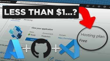 Create a CHEAP Website using Azure, GitHub, & Visual Studio (in 10 minutes)