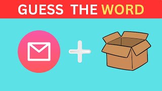 Guess the Word by Emoji | Emoji Quiz Challenge 2024 #quiztime #guesstheword #guessthewordbyemoji