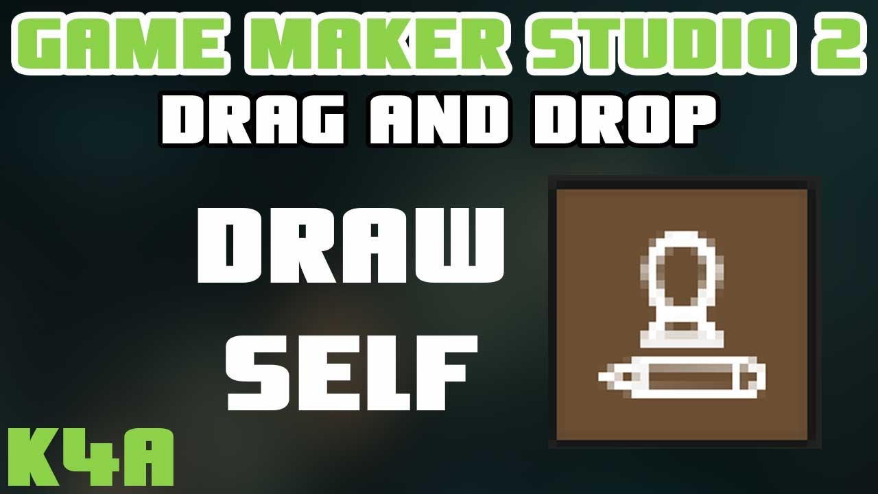 GameMaker Studio 2 D&D blocks - Draw Self