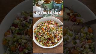 Weight Loss Sprout Salad ?| Healthy Salad with Tasty Ingredients ?| #salad #weightloss #shorts