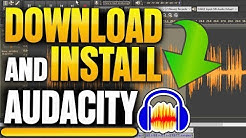 How to Download and Install Audacity [Free DL] - Durasi: 4.20. 