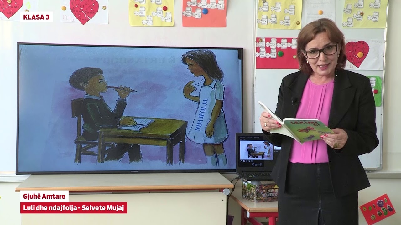 e Mesimi - Klasa 3 - 3341 Gjuhë Amtare - Luli dhe ndajfolja