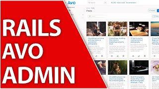 Avo Admin Panel Gem | Ruby on Rails 7 Tutorial