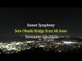 Seto Ohashi Bridge from Mt. Aono 4K Timelapse (Nov 22, 2025)