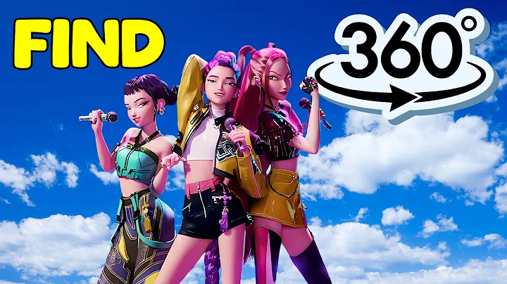 Find All Hidden Kpop Demon Hunters girls in 360°