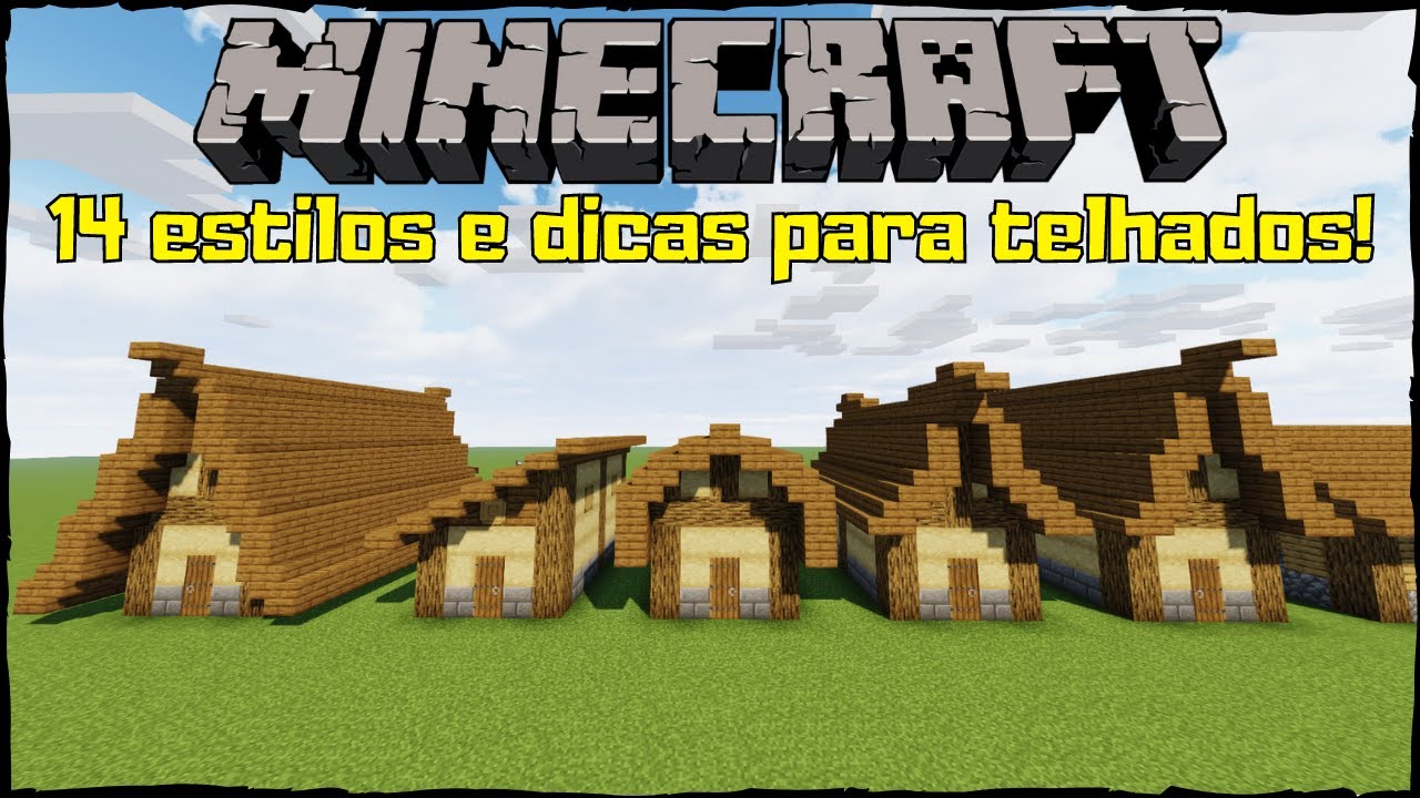 Casas reais dando ideias no Minecraft