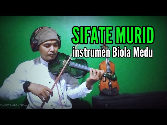Terbaru !! Sifate Murid | Instrumen Sholawat Viral | Cover Biola Akustik class=