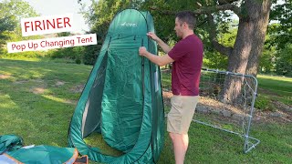 FIRINER Pop Up Changing Tent, great quick way to get privacy! #changing #popup #campinggear