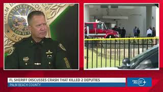 Florida sheriff gives update on 2 deputies killed, 1 injured in motorcycle crash