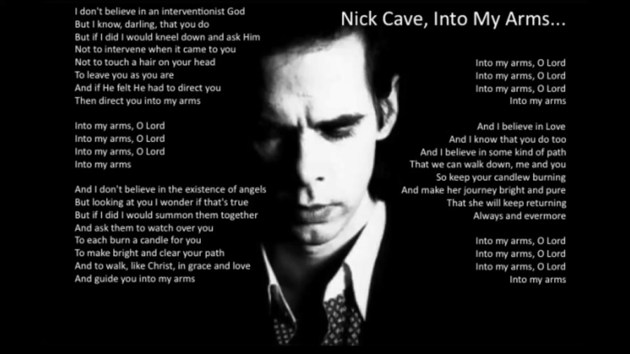 Into my arms Nick Cave (Covered by Gino) YouTube Into my arms Nick Cave (Covered by Gino) YouTube
