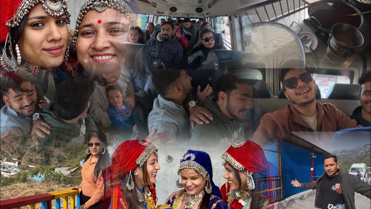 Etne Sare Bandar aagye || Mussoorie With Family 1st Time ||Guess the Traditional Dress || Dehradun❣️