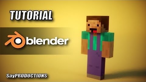 Blender 2.8 Tutorial - Minecraft Modelling